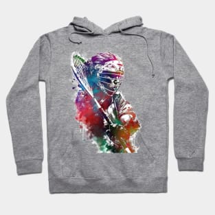 Lacrosse sport art #lacrosse #sport Hoodie